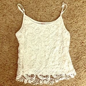 White Mossimo Tank Top (XL)